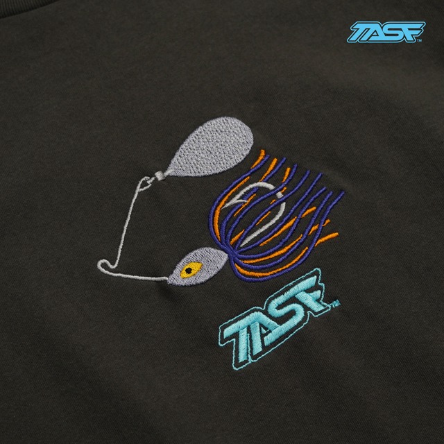 50%OFF!!　TASF / 変な目のスピナーベイトTee / スミクロ