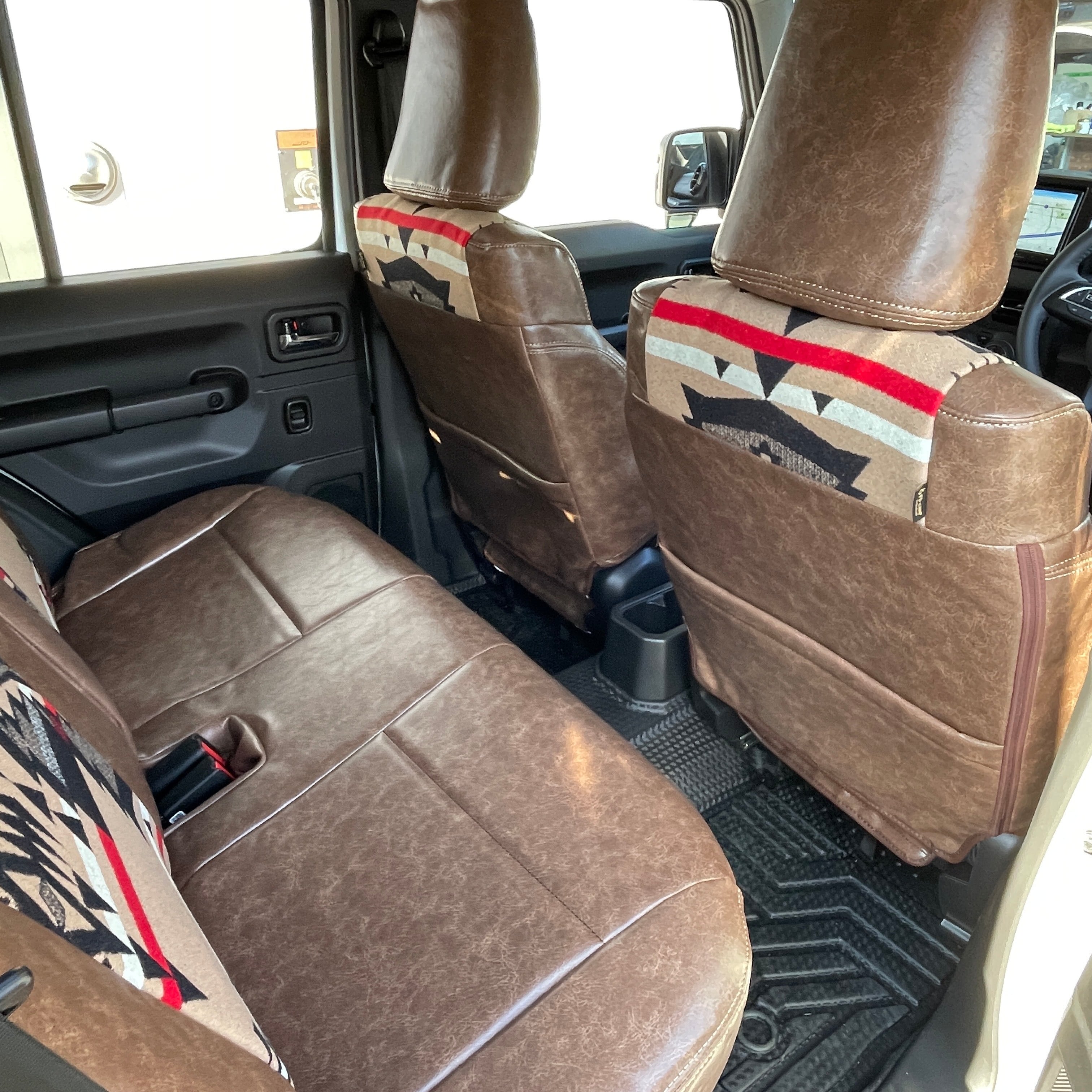 新型ジムニー ノマド JC74 用 ペンドルトンコラボシートカバー