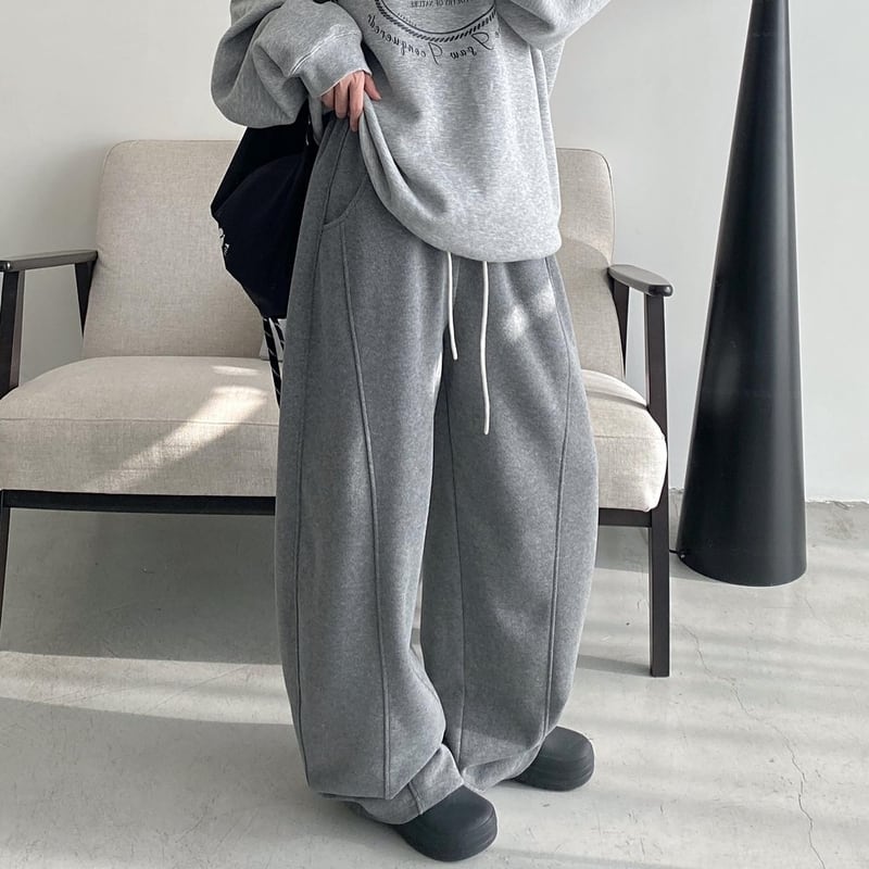 Loose fit sweat pants 2 colors V2723