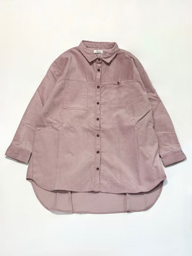 シサム工房Creative Handicrafts・オーガニックコットンコーデュロイ　ロングSH・SPK　26ACH0407