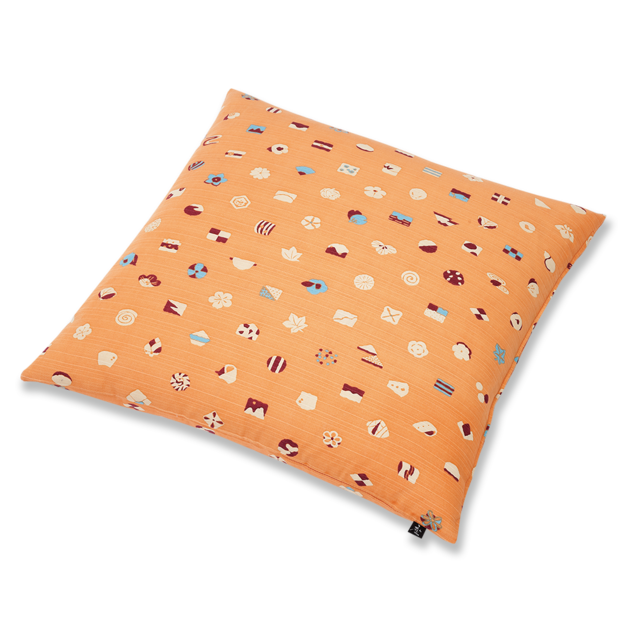 彩-いろどり-　座布団（カバーのみ）お菓子　AK（あかね）50×50（クッション対応）