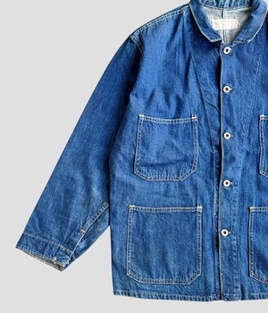 -US NAVY- Vintage 40s 44 Denim Coverall