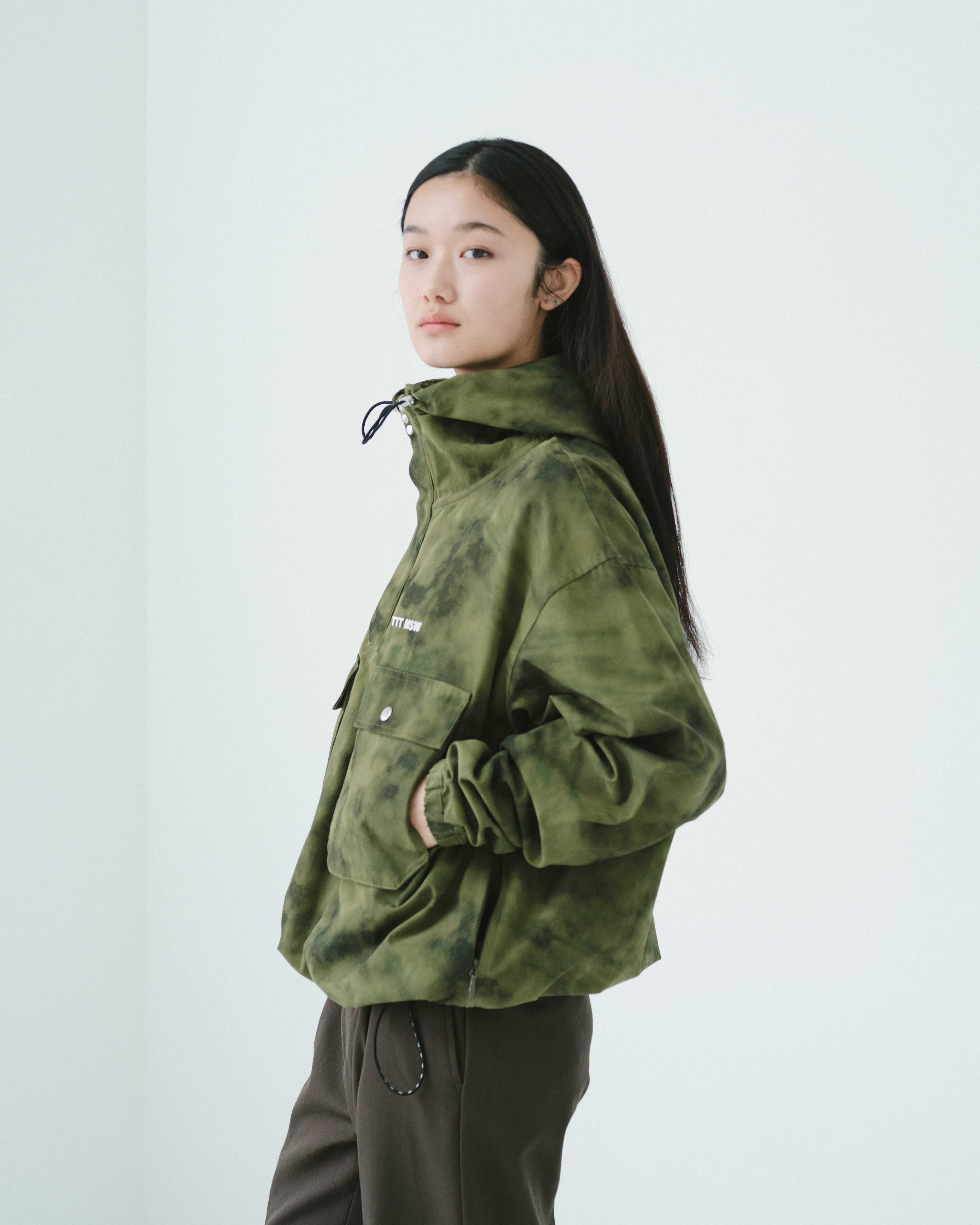 Camouflage anorak hoodie（KHAKI） Camouflage anorak hoodie（KHAKI） | TTTMSW