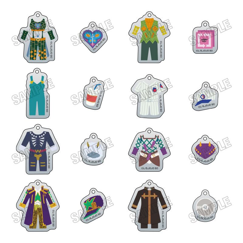 アニメ『ジョジョの奇妙な冒険 ストーンオーシャン』 アクリルキーホルダーコレクション【AM2026】 BOX