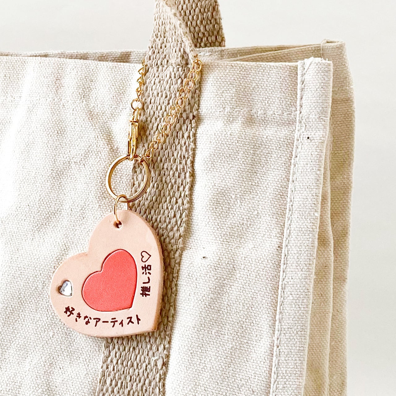Cookie Heart NFCバッグチャーム | Poco Lab｜メモリアルグッズ販売