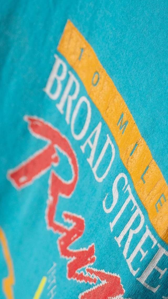 "BROAD STREET RUN" 1990s Event tee