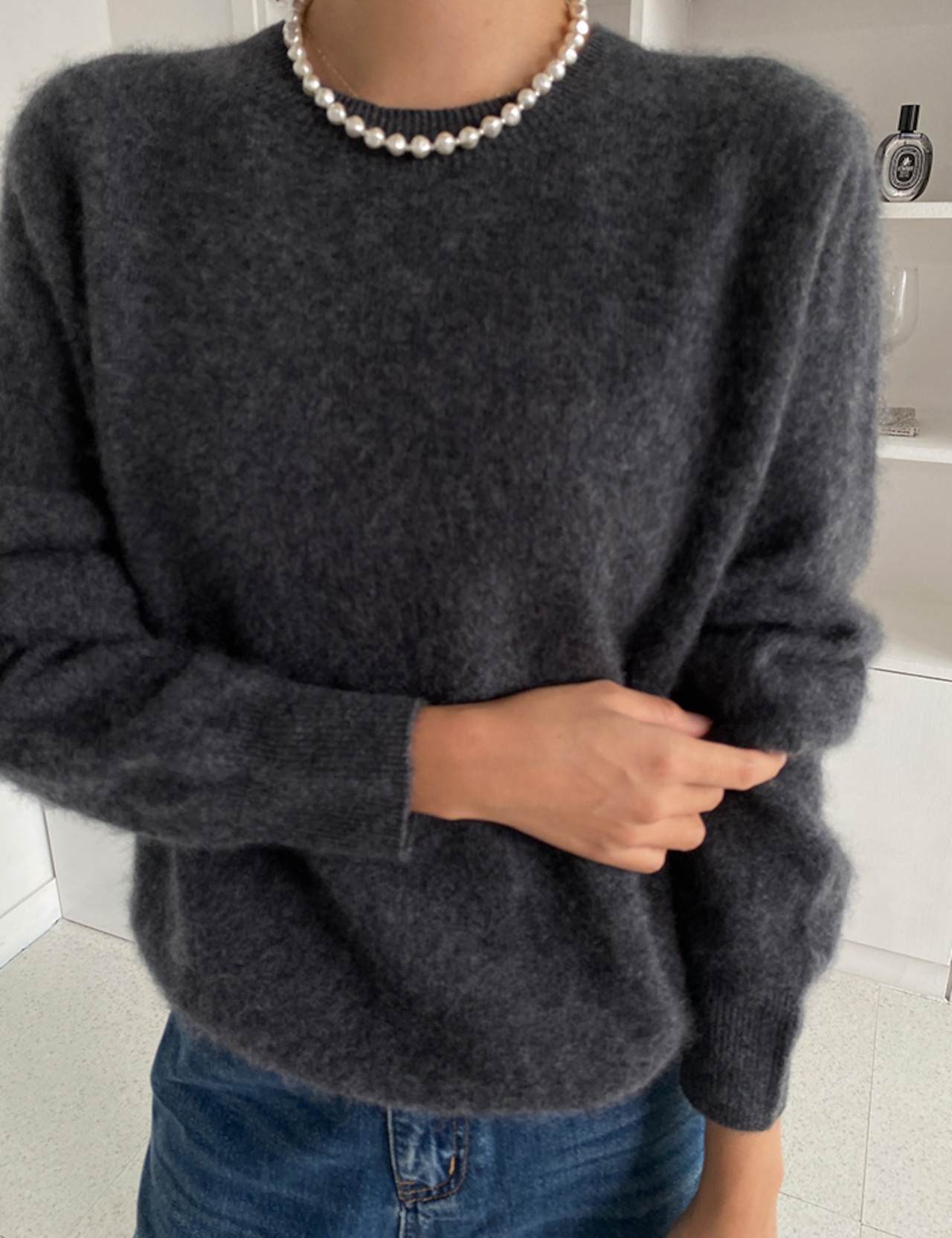 【新作5%OFF・3日間】Wool & Cashmere Knit_3colors