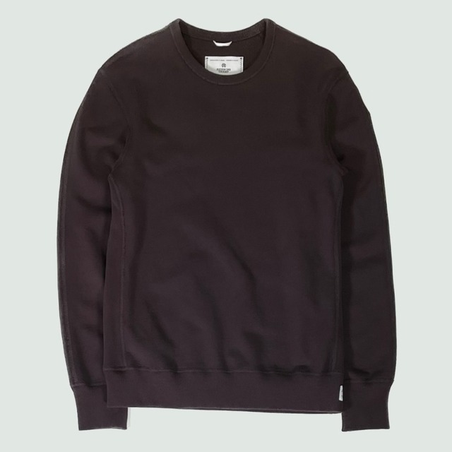 【REIGNING CHAMP】CREWNECK_MIDWEIGHT TERRY_DUSK