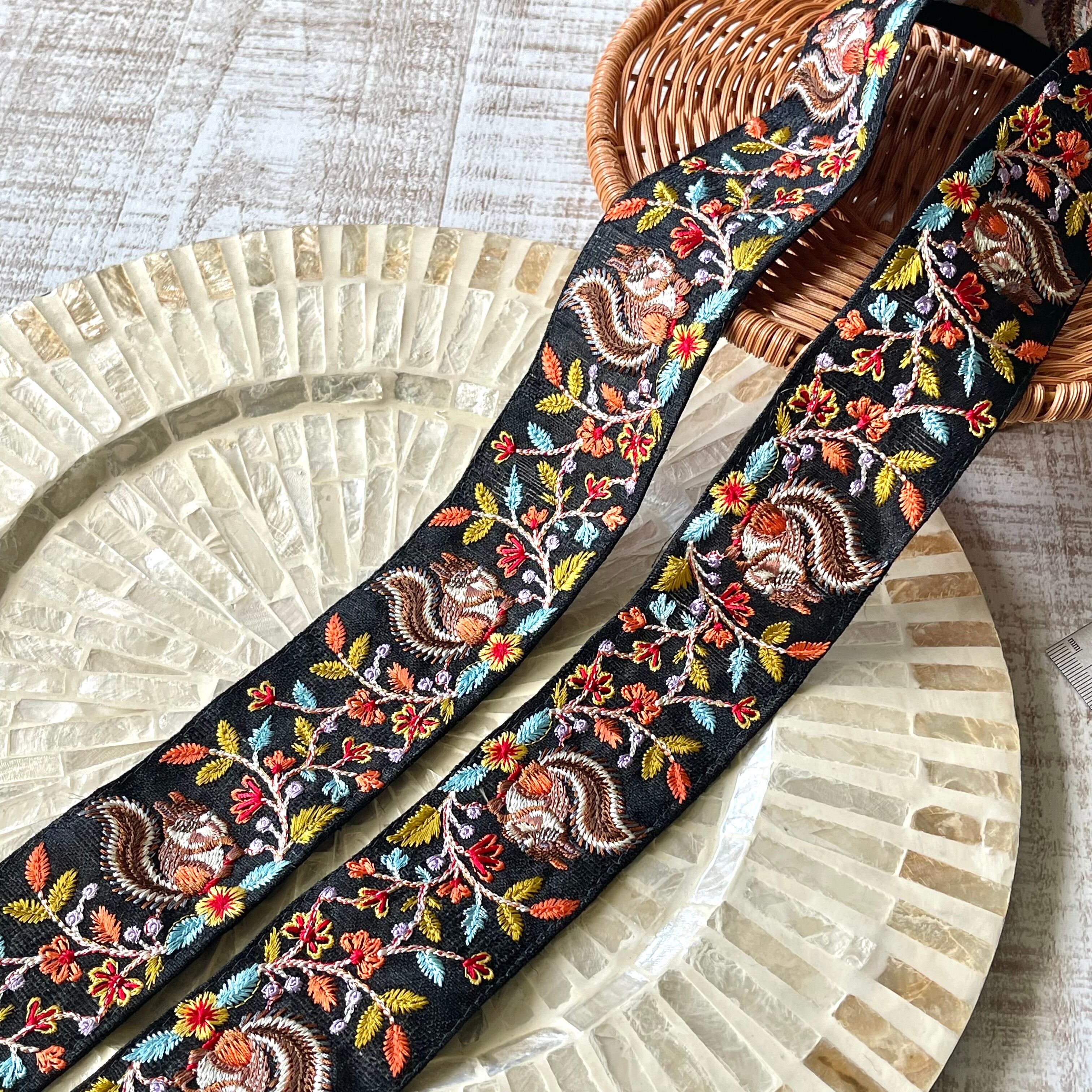 Yuu☆インド刺繍リボン 楽天市場】◇18時間限定◇ インド 刺繍 リボン 約30cm×10種