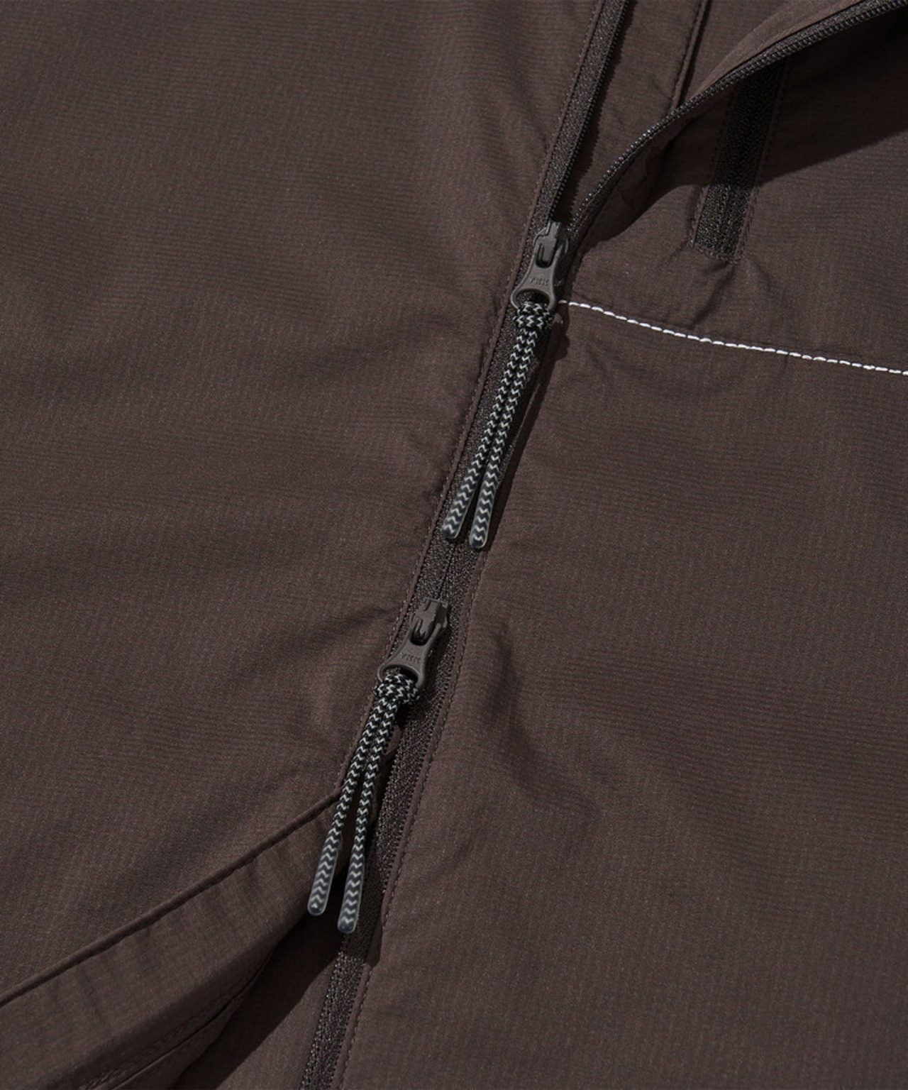 AIRBACK PERTEX LIGHT WINDBREAKER JACKET_BROWN