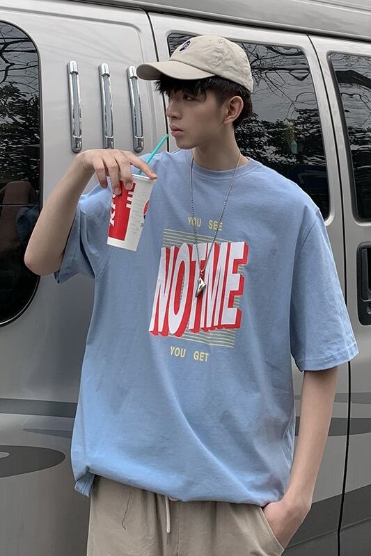 全3色 Tシャツ カットソー プリント カジュアル シンプル