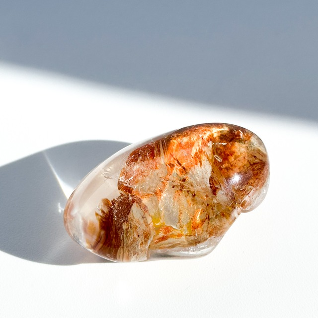 ミナスジェライス産ガーデンクォーツ レンズ23◇Garden Quartz◇天然石・鉱物・パワーストーン