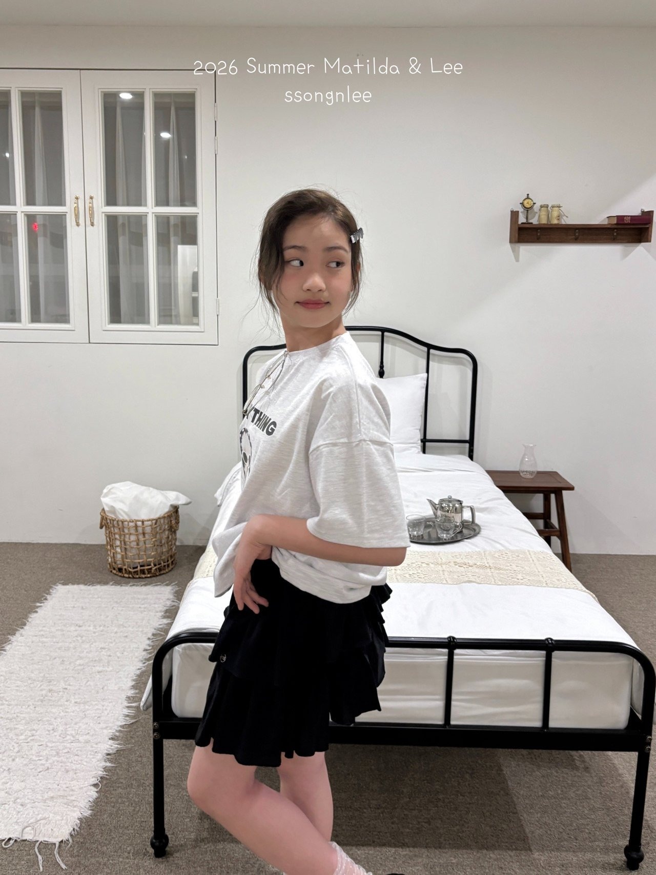 [Matilda&Lee] Day ruffle skirt / [마틸다앤리] 데이러플치마