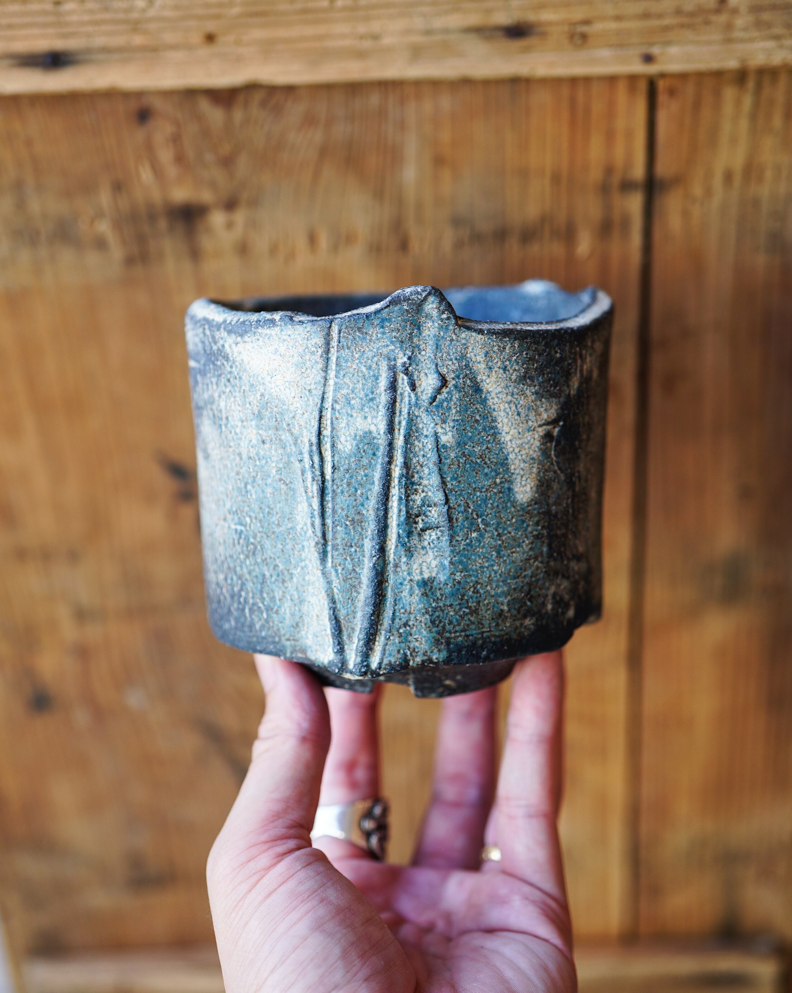 植木鉢 -炭化- / 千田玲子 | hitsujitoyagi