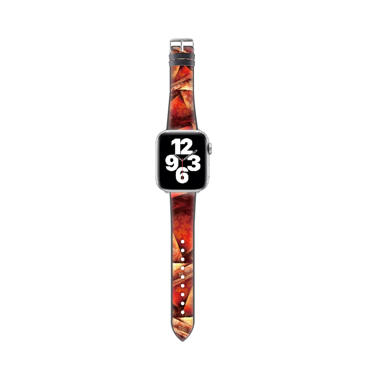 紅褄 - 和風 Apple Watch ベルト