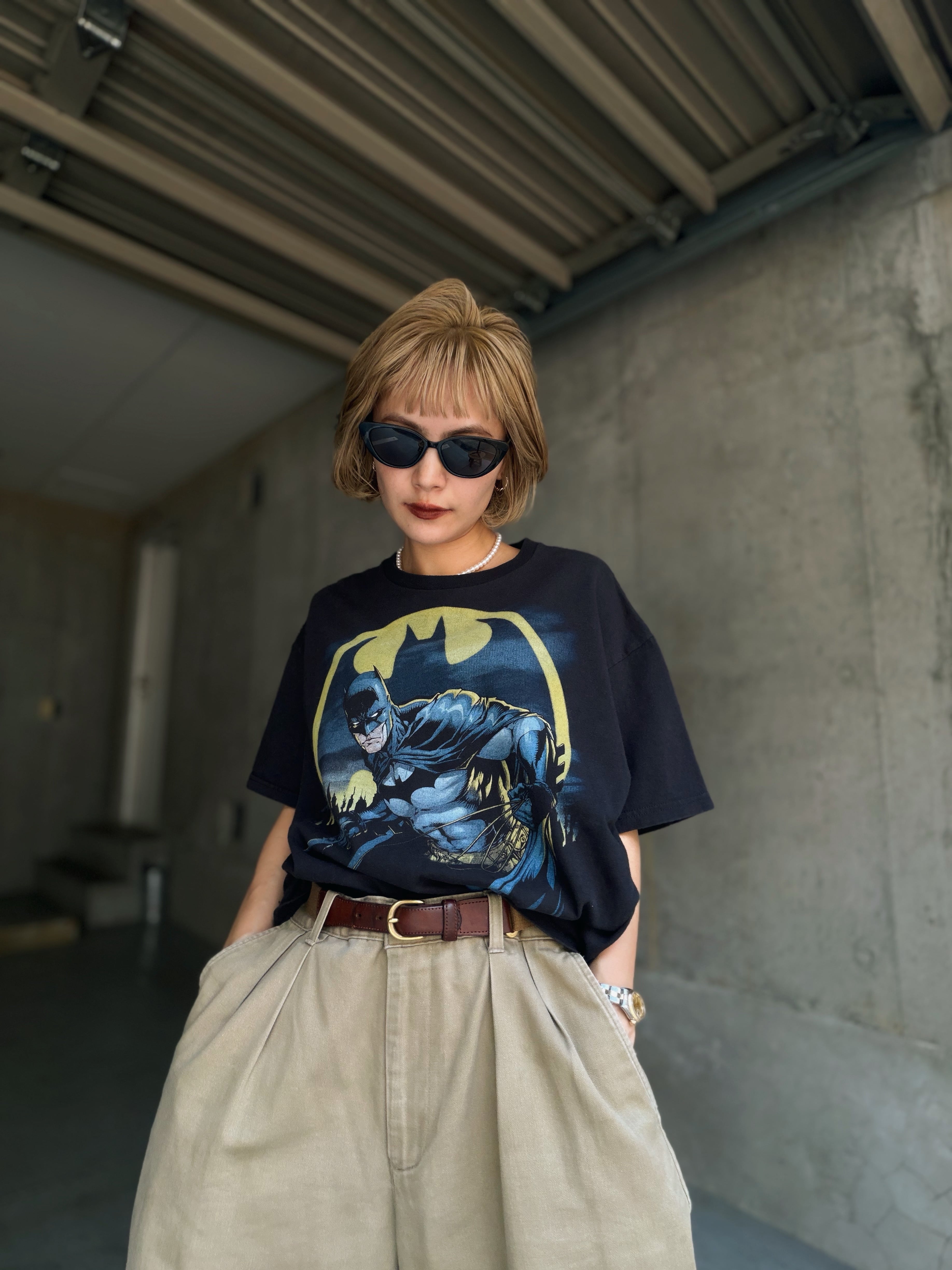 (CS2304)Printed T-shirt “BAT MAN”