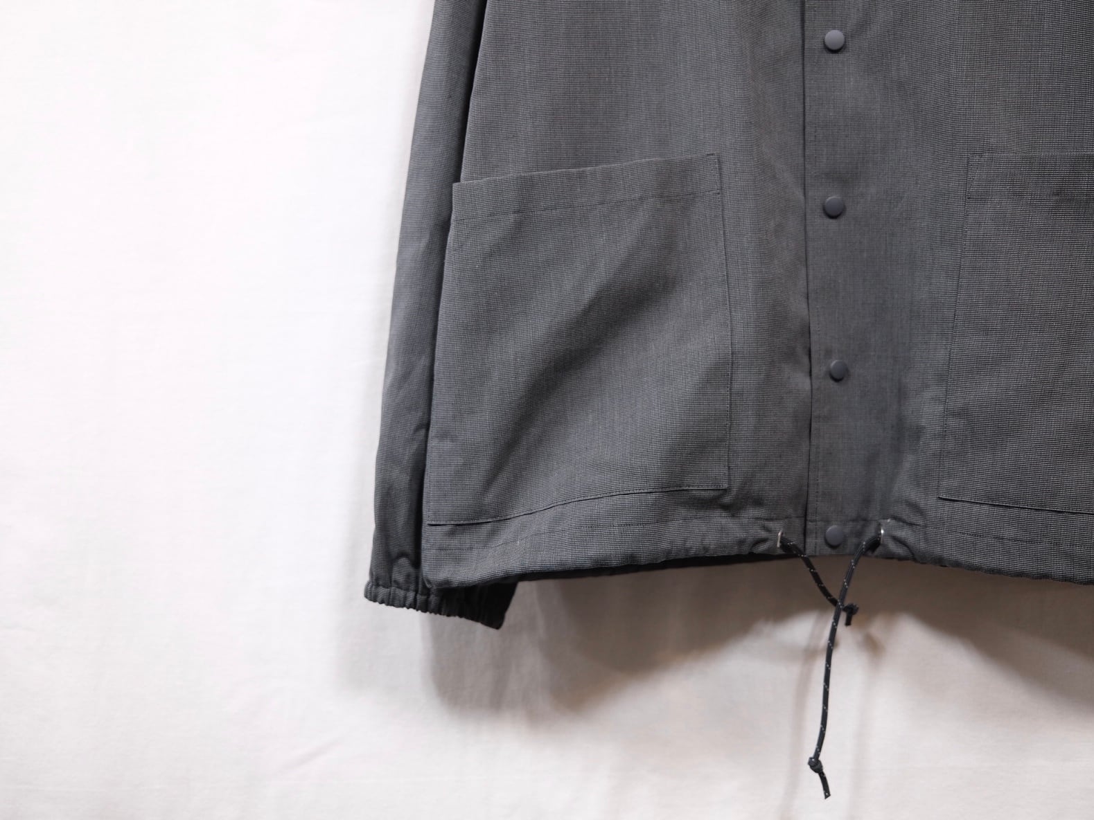 DIGAWEL” Coach L/S Shirt jacket Black” | Lapel online store