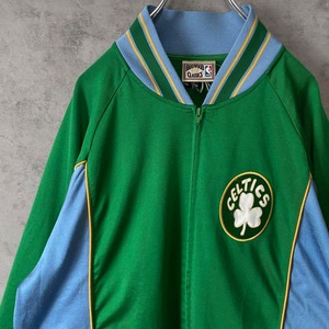 Majestic NBA Celtics embroidery logo track jacket size XL 相当　配送B