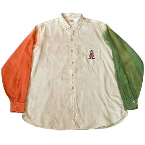 1950~60s ARROW "Pierrot custom" B/D shirt