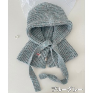buttoned balaclava　J00256