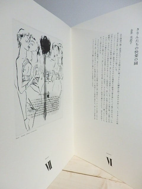 金子国義銅版画集 Metonymie〈換喩〉パンフレット / 金子国義 | 百年