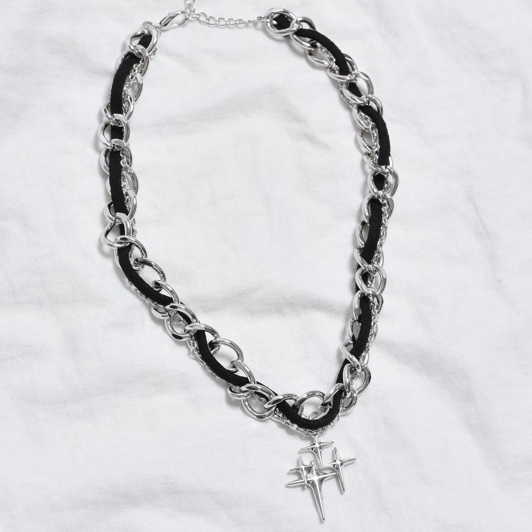 8/19新着】Cross starチェーンチョーカー | VOLCAN&APHRODITE