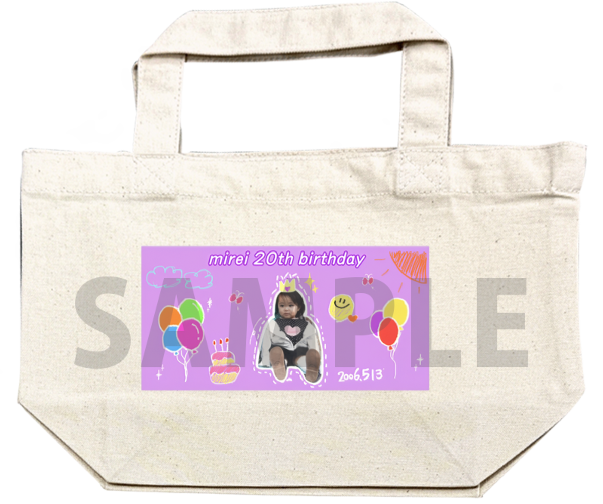 藤永みれい生誕2026】みれたん描き下ろし トートバッグ | UP UP GIRLS SHOP