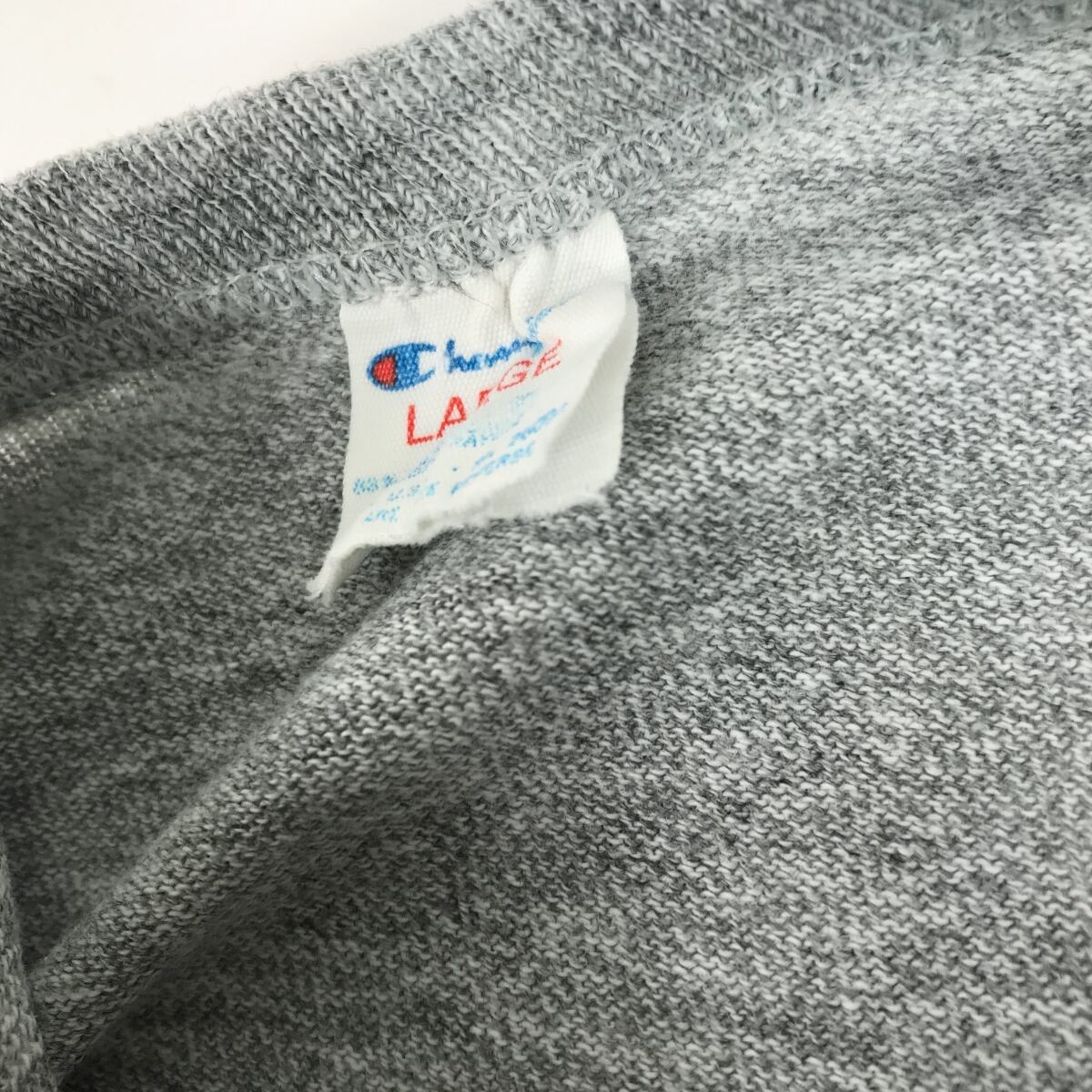 CHAMPION チャンピオン 80年代 USA製 後期トリコタグ スクリプト CHAMPION チャンピオン 80年代 USA製 後期トリコタグ スクリプト