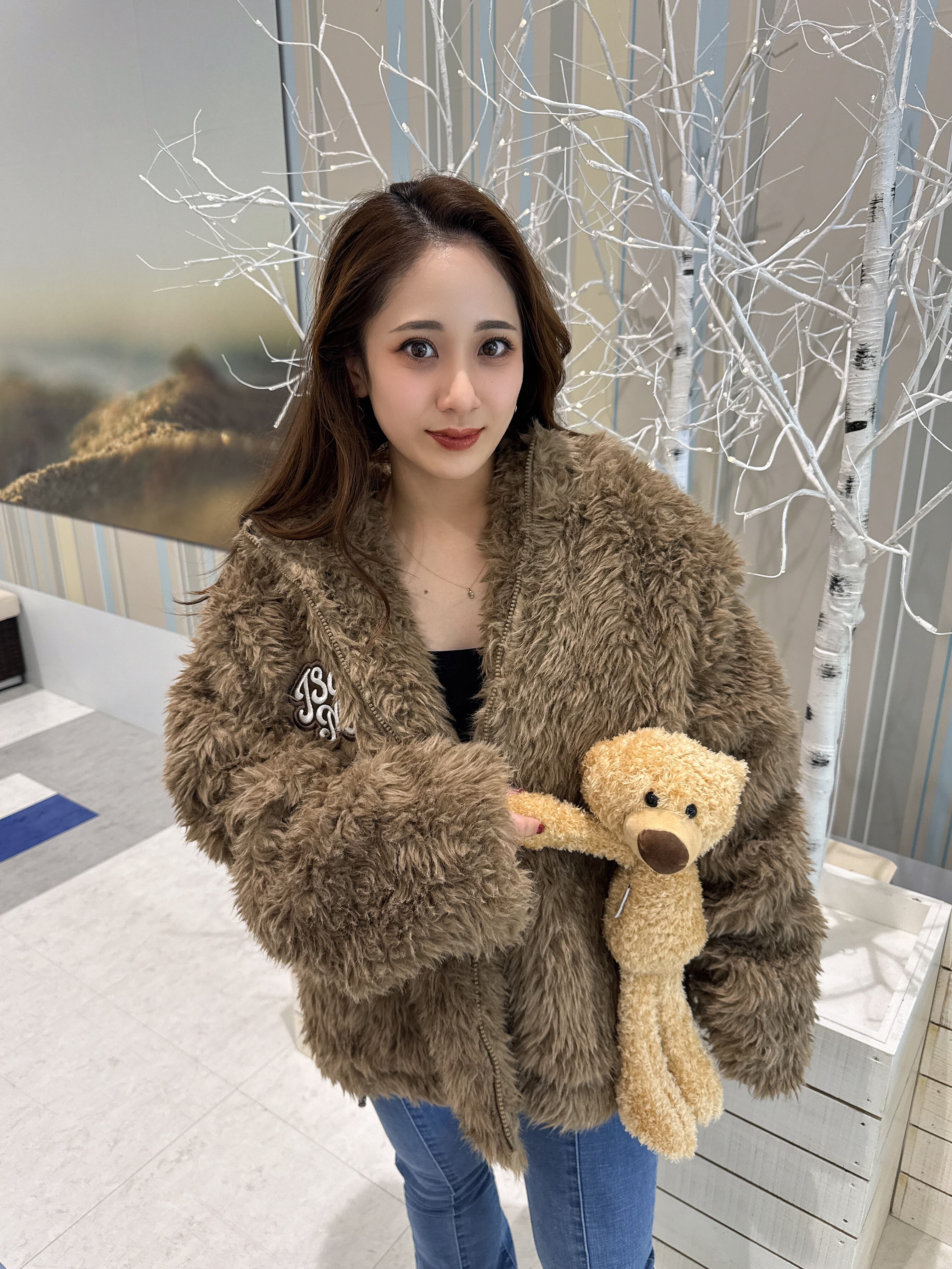 ベアーファーパーカー サブカル | 韓国系ユニセックスTHICC サブカル系