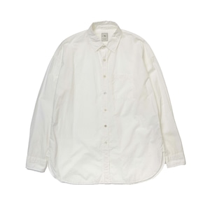 CTTN TYPEWRITER HUGE SHIRT / 綿タイプライターヒュージシャツ (WHITE)