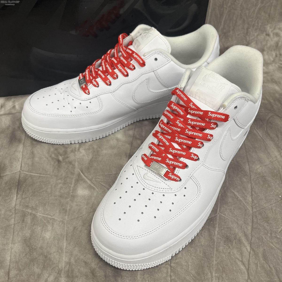 Supreme Nike ナイキ Air Force 1 Low White