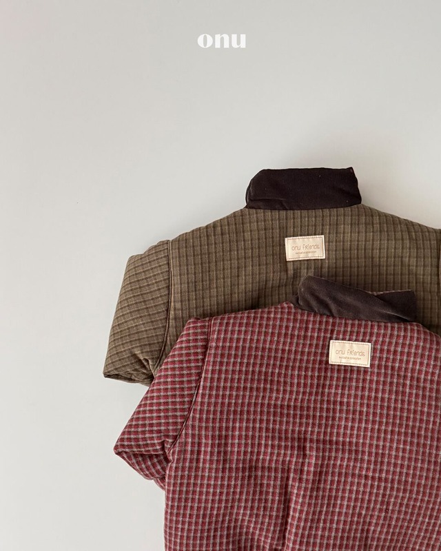 予約⌇onu/ Check padded jumper