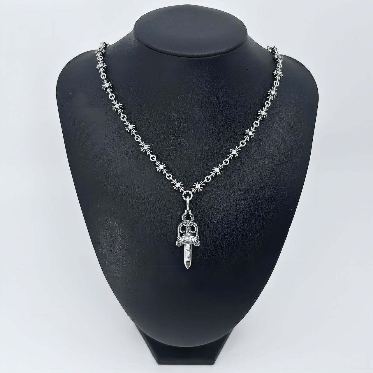 タイニーチェーン ダガーペンダント SV925