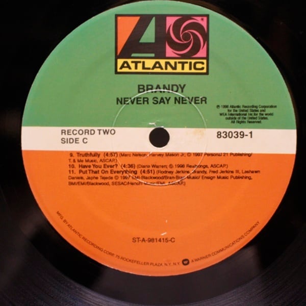 Brandy / Never Say Never [83039-1] - 画像5