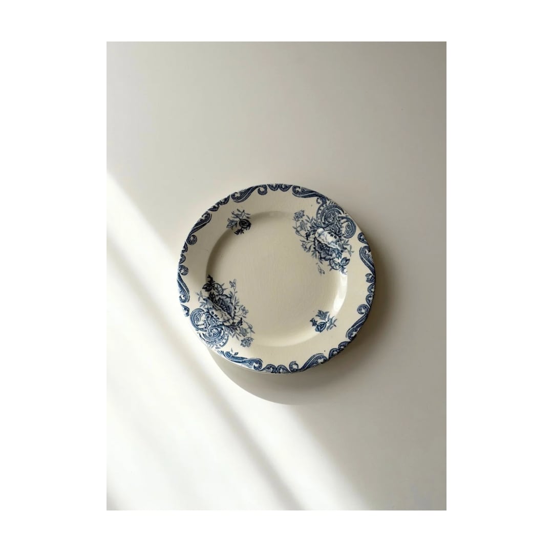 Clairefontaine クレールフォンテーヌ / “PAVOTS” ポピーのデザートプレート