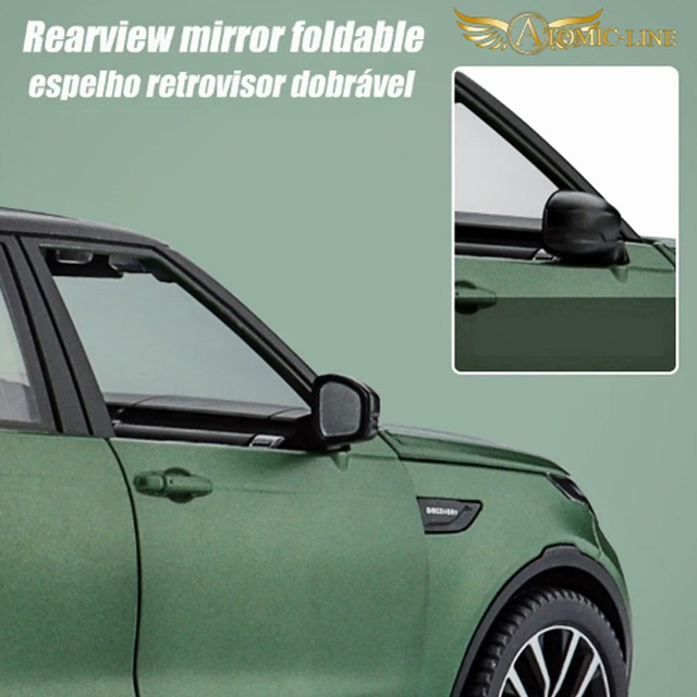 ランドローバー ディスカバリー 1/24 ミニカー 全4色 ライト点灯 エンジンサウンド 合金モデル 模型 ジオラマ