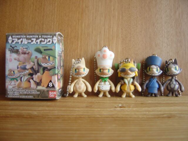 ♯FOt28AAアイルースイングMOSTER HUNTER×TOUMA全8種 ♯FOt28AAアイルースイングMOSTER HUNTER×TOUMA全8種