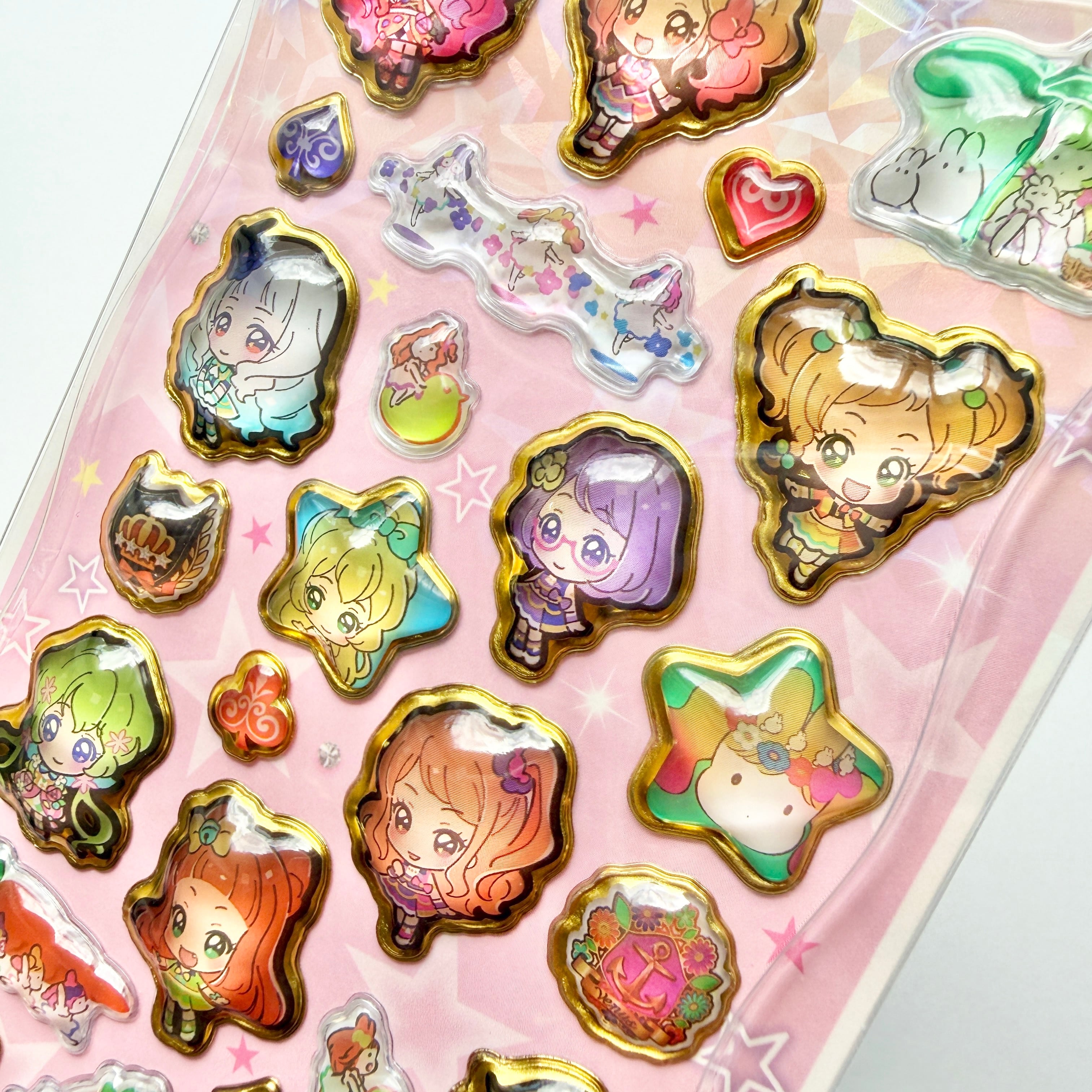 2枚セット】アイカツ！チェリジェムステッカー カミオジャパン | Jewelie