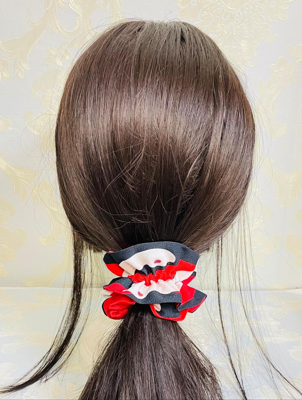 [komagire×Spider Lilyコラボ]白蛇様シュシュ