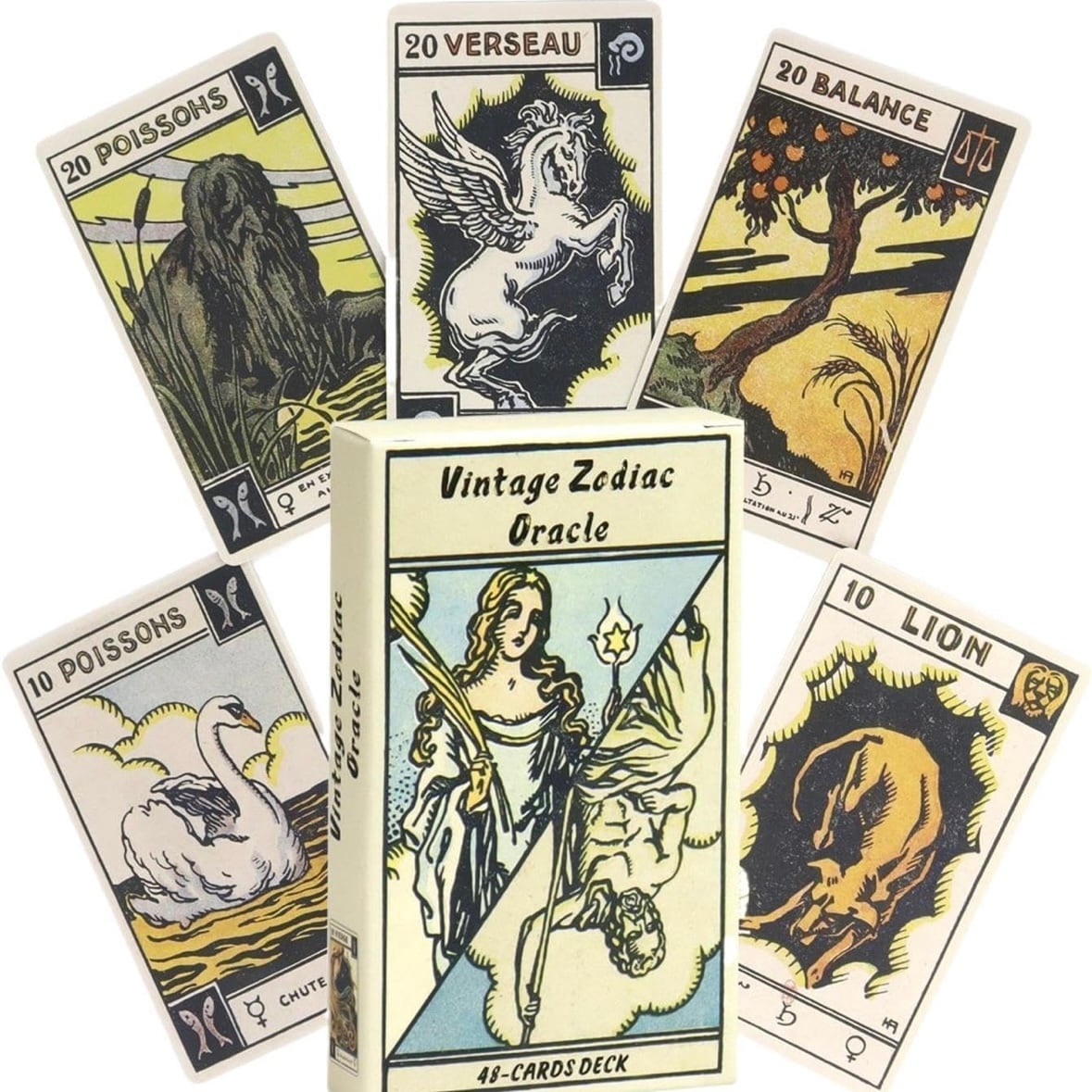 タロットカード　オラクル　まとめて Zodiac Oracle《ゾディアック・オラクル》【タロットカード】 | 異世界
