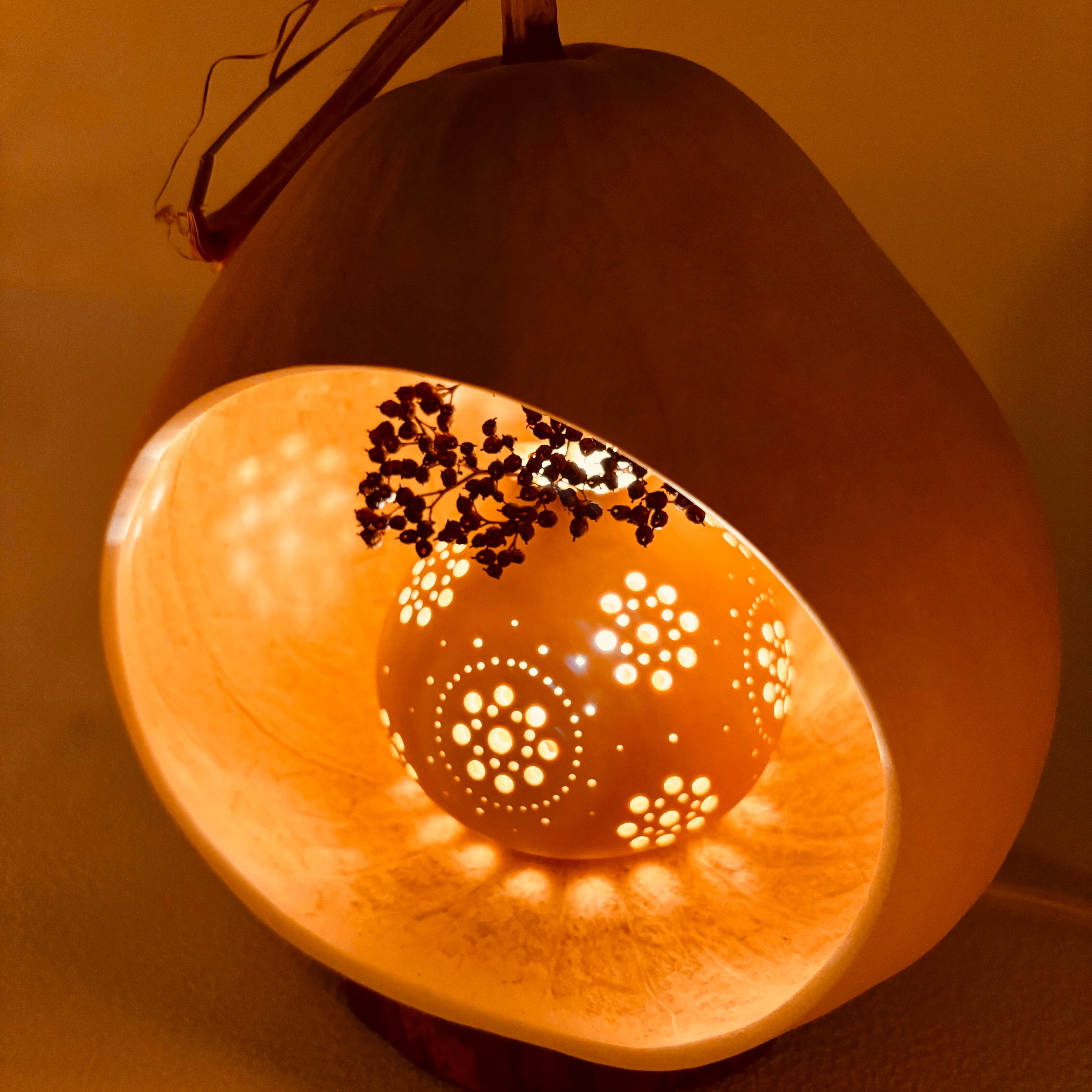 ひょうたんドーム D–15 | ひょうたんランプ専門店／奥入瀬ランプ工房