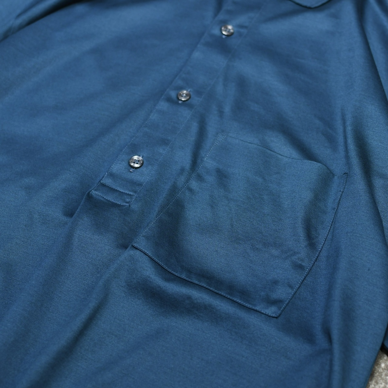 rayon blend design polo shirt navy