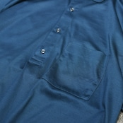 rayon blend design polo shirt navy