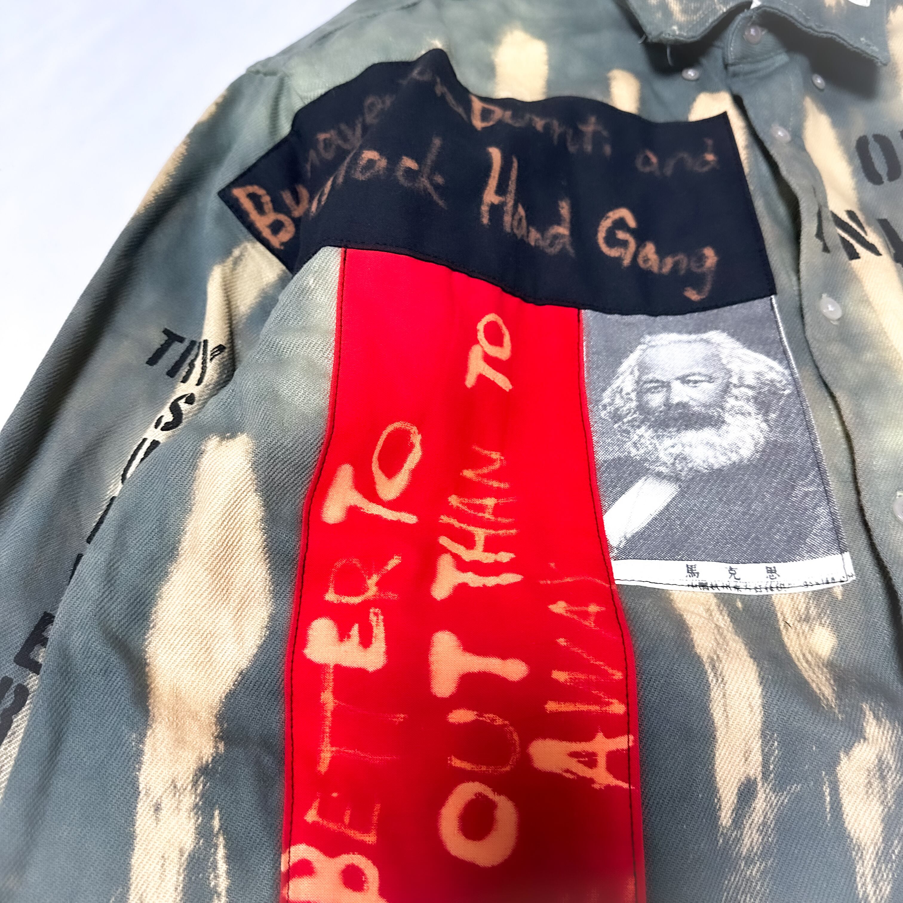 UNFINISHEDアナーキーシャツコート24009 | UNFINISHED