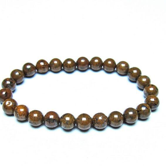 コンドライト ブレスレット サハラNWA869 隕石 8mm 一点物 おまかせ便 199-895