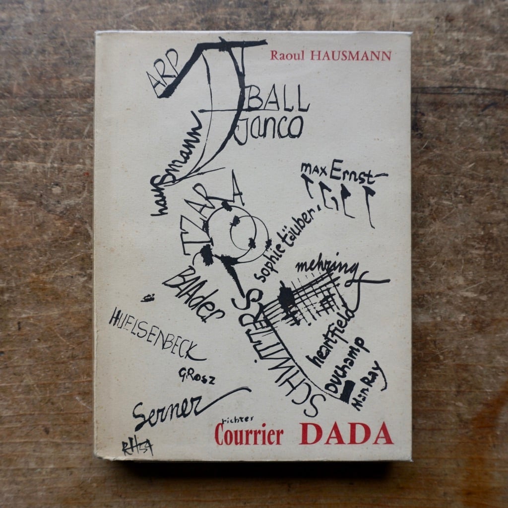 【絶版洋古書 】ラウル・ハウスマン　ダダからの手紙Courrier Dada suivi d'une BIO-BIBLIOGRAPHIE de l'Auteurpar POUPARD-LIEUSSOU Hausmann, Raoul: Published by Paris, Le Terrain Vaque,, 1958[310194798]