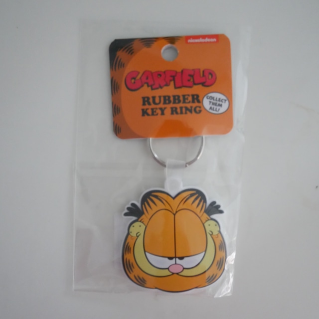 Garfield rubber key ring
