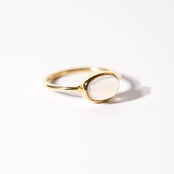 【14号】ムーンストーン リング（プチ）