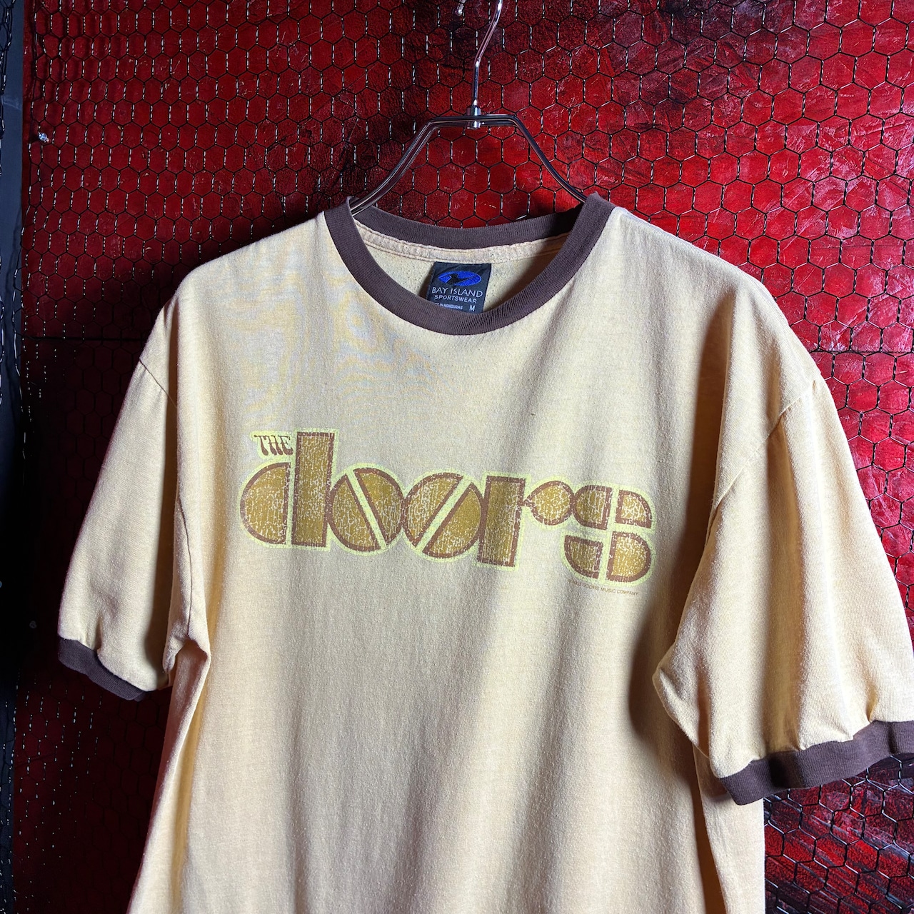 00s The doors リンガーTシャツ ドアーズ バンドTシャツ
