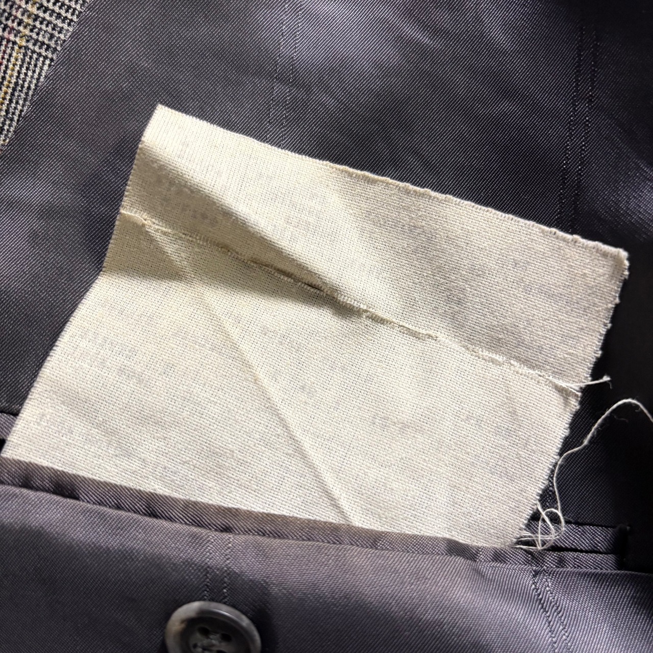 GIANNI VERSACE glen check suits set-up